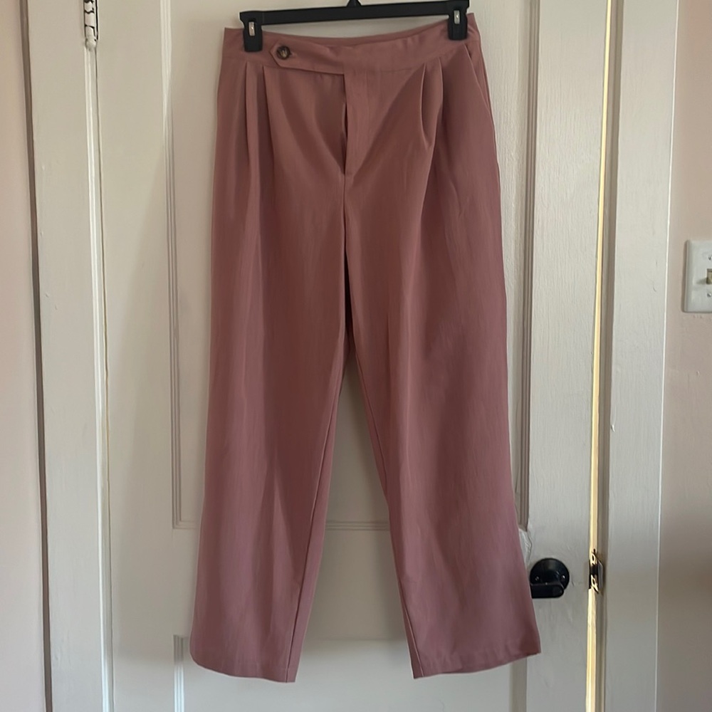 Pink trousers